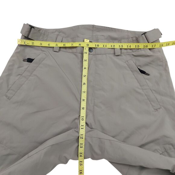 Body Glove Ski Snow Pants Mens Large Light Brown Insulated Ankle Zip Winter - Picture 11 of 13